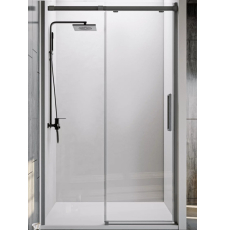 Душевая дверь Veconi VN-70GR 150x195, прозр.\граф. Душевая дверь Veconi VN-70GR 150x195, прозр.\граф.