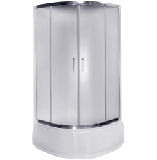 Душевая кабина Besco Modern 165 80x80, сегмент, матовая Душевая кабина Besco Modern 165 80x80, сегмент, матовая