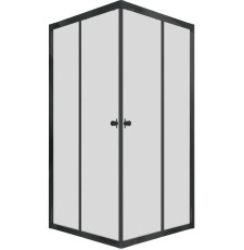 Душевая кабина Triton Вента Блэк А1 100x100 без поддона, кв., прозр.\черный, Щ0000054477 Душевая кабина Triton Вента Блэк А1 100x100 без поддона, кв., прозр.\черный, Щ0000054477