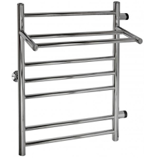 Полотенцесушитель Ростела Свирель V+ 50x70/8 водяной, с полкой, боковое 1 1\4", правый, хром