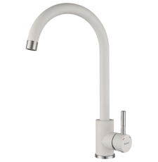 Смеситель для кухни GranFest Quarz GF-Z5410, белый