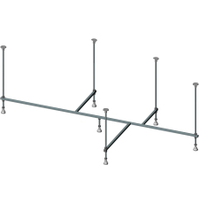 Каркас для ванны Vento Nika 160x105 угл., с крепежом, левый