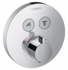 Термостат для душа Hansgrohe Ecostat Select S 15743000, встраиваемый Термостат для душа Hansgrohe Ecostat Select S 15743000, встраиваемый