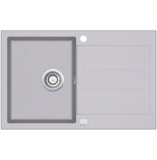 Мойка для кухни Aquasanita Tesa SQT 101 202 AW 78x50, врезная, алюметаллик Мойка для кухни Aquasanita Tesa SQT 101 202 AW 78x50, врезная, алюметаллик