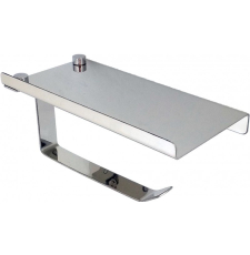 Держатель туалетной бумани Ledeme L506 с полкой