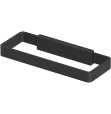 Полотенцедержатель Whitecross Cubo CU2458BL, 20 см, черный матовый