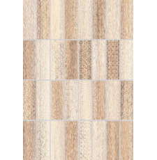 Настенная плитка Керамин Нидвуд 3Д 27.5x40, беж