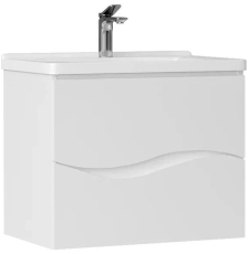 Тумба для умывальника Volna 80.2Y Миранда подвесная, 2 ящ., белый глянец, tpVLN80.2Y-01