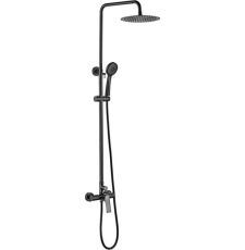 Душевая стойка Ledeme L2475B со смесителем, черный