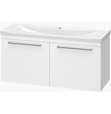 Тумба для умывальника Brevita Catania 100, подвесная, 2 дв., белый