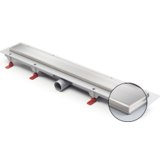 Душевой трап Veconi Klasik 55 V550KN, ком.затвор, бок.слив, хром