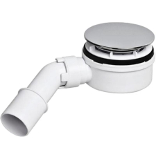 Сифон для поддона McAlpine HC2730LCPN-NRV, 90 мм, клик-клак, хром