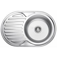 Мойка для кухни Ledeme 77x50 L67750-6R, врезная, правая, декор