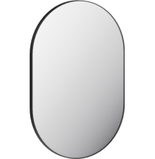Зеркало Belux Ванкувер В 60x90 в раме, черный матовый 19