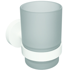Стакан для щеток Bemeta White 104110014, белый