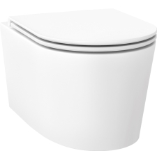 Унитаз Wellsee Eclatant RimFree подвесной, с крышкой, глянц.белый