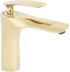 Смеситель для умывальника Rea Orbit Gold Low B2050, золото