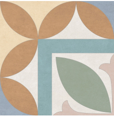 Напольная плитка-керамогранит NewTrend Design Art Unico 20x20, мат., глаз.