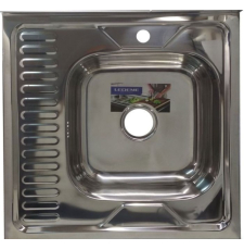 Мойка для кухни Ledeme 60x60 L96060-R, накладная, правая