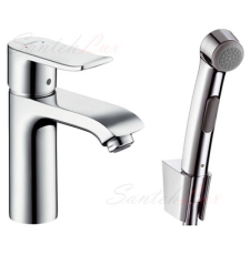 Смеситель для умывальника Hansgrohe Metris 31285000 с псевдобиде Смеситель для умывальника Hansgrohe Metris 31285000 с псевдобиде