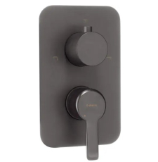 Смеситель для ванны Deante Arnika Box Titanium BXY DQAM, встраиваемый, титан