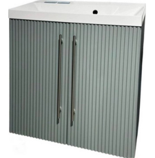 Тумба для умывальника Garda Glory 78н_600 Астория подвесная, 2 дв., 25.78н.600.PVC, аквамарин