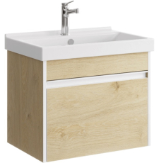 Тумба для умывальника Aqwella Urban 60 Фест подвесная, 1 ящ., дуб давос