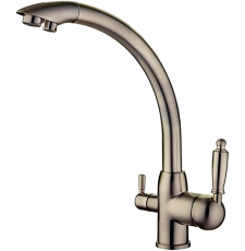 Смеситель для кухни Ledeme H55 L4455C-3 под фильтр, античная бронза Смеситель для кухни Ledeme H55 L4455C-3 под фильтр, античная бронза
