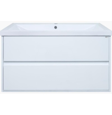 Тумба для умывальника Misty Алиса 100 подвесная, 2 ящ.