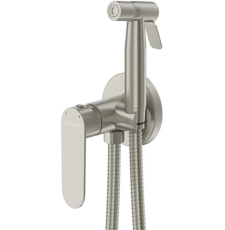 Смеситель с гигиеническим душем Cezares Stylus DIF, встраиваемый, сатин