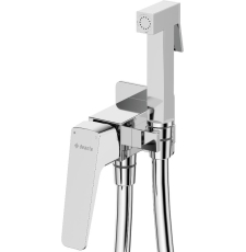 Смеситель с гигиеническим душем Deante Blur BQL 034M встраиваемый, хром