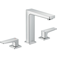 Смеситель для умывальника Hansgrohe Metropol 32514000, на 3 отверстия, с донным клапаном