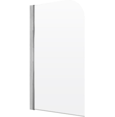 Душевая шторка на ванну Roxen Brimen 80x140, прозр. EasyClean\хром UltraShine