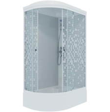 Душевая кабина Triton Коралл В3 120x80 правая, мозаика, Щ0000061820 Душевая кабина Triton Коралл В3 120x80 правая, мозаика, Щ0000061820