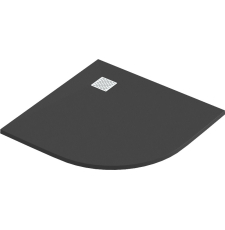 Душевой поддон BAS Good Door Essentia R 100x100x3 угловой, черный