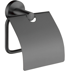 Держатель для туалетной бумаги Ledeme 717U L71703U с крышкой, графит