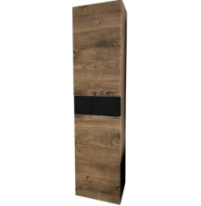 Шкаф-пенал Garda Tramonta 56н_350 подвесной, 1 ящ., 2 дв., 08.56н.350.PVC, дуб темн.