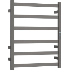 Полотенцесушитель Roxen Plaza 50x63 электрический, оружейная сталь, PVD gun metal