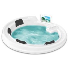 Гидромассажная ванна Gemy G 9090 O 190x190, врезная, белый