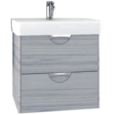 Тумба для умывальника Акватон Сильва 60, подвесная, дуб фьорд