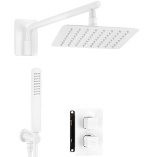 Душевая система Deante Box Bianco BXYZAECT с термостатом, белый Душевая система Deante Box Bianco BXYZAECT с термостатом, белый