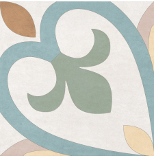 Напольная плитка-керамогранит NewTrend Design Art Joy 20x20, мат., глаз.