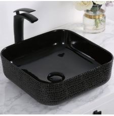 Раковина-чаша CeramaLux NC D1303H004 39 на столешницу, черный