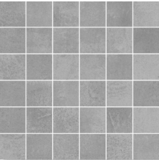 Плитка-мозаика керамогранит напольная  Солид 1 30x30, светло-серый