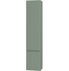 Шкаф-пенал Brevita Victory 35 универсальный, 2 дв., левый, матовый зеленый