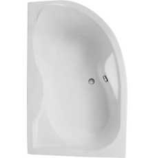 Акриловая ванна Polimat Dora 170x110 L, угловая левая, с ножками, белый