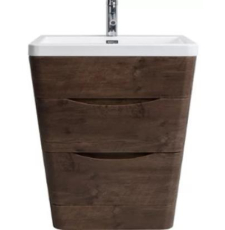 Тумба для умывальника BelBagno Piramide 65, Rovere Moro