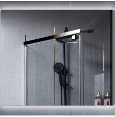 Зеркало Roxen Pure 90x70 с подсветкой, сенсор, диммер