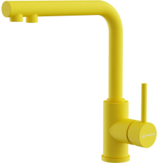 Смеситель для кухни Omoikiri Nakagawa 2 Plus-SL 4994446, с фильтром для питьевой воды, sicilian lemon