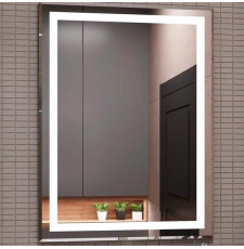 Зеркало Континент Пронто Люкс Led 50x70, с подсветкой, мех. кнопка, ЗЛП622 Зеркало Континент Пронто Люкс Led 50x70, с подсветкой, мех. кнопка, ЗЛП622